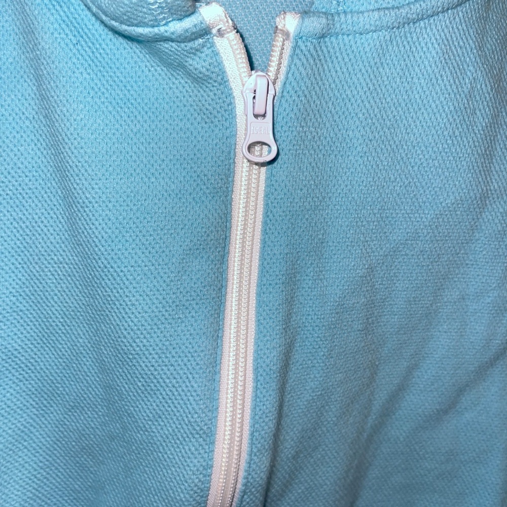 T by Talbots PIQUÉ DRAWCORD HOODED JACKET Size Medium - Picture 10 of 16